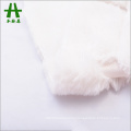 Mulinsen Textile Fake Rabbit Fur Soft Touch Plain Dye Polyester Velvet Fabric For Garments